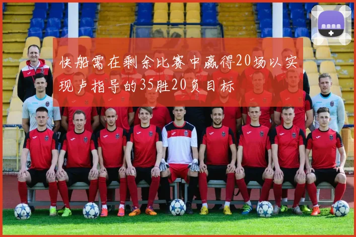 快船需在剩余比赛中赢得20场以实现卢指导的35胜20负目标